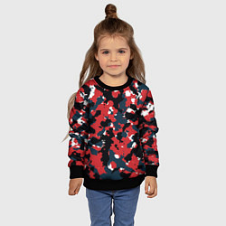 Свитшот детский КАМУФЛЯЖ, цвет: 3D-черный — фото 2