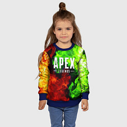 Свитшот детский APEX LEGENDS, цвет: 3D-синий — фото 2