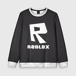 Свитшот детский Roblox, цвет: 3D-белый