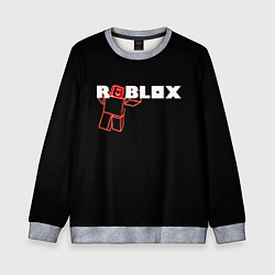 Свитшот детский Роблокс Roblox, цвет: 3D-меланж