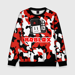 Свитшот детский ROBLOX, цвет: 3D-черный