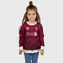 Свитшот детский Liverpool, цвет: 3D-белый — фото 2