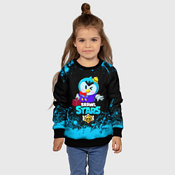 Свитшот детский BRAWL STARS MRP, цвет: 3D-черный — фото 2