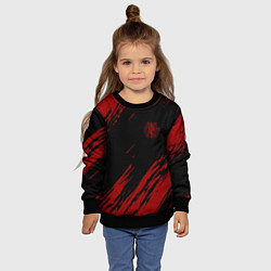 Свитшот детский Стальной алхимик, цвет: 3D-черный — фото 2