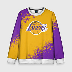 Свитшот детский LA LAKERS KOBE BRYANT, цвет: 3D-белый