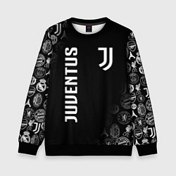 Свитшот детский JUVENTUS, цвет: 3D-черный