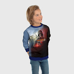 Свитшот детский The Division 2, цвет: 3D-синий — фото 2