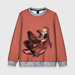 Свитшот детский Чуя Накахара, цвет: 3D-меланж