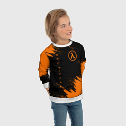 Свитшот детский HALF-LIFE, цвет: 3D-белый — фото 2