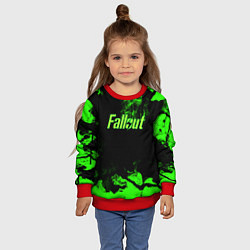 Свитшот детский FALLOUT, цвет: 3D-красный — фото 2
