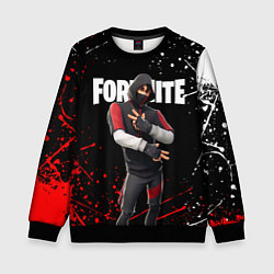 Свитшот детский FORTNITE IKONIK, цвет: 3D-черный