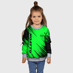 Свитшот детский Niletto, цвет: 3D-меланж — фото 2