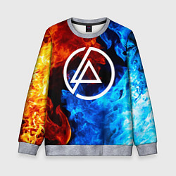 Свитшот детский LINKIN PARK, цвет: 3D-меланж