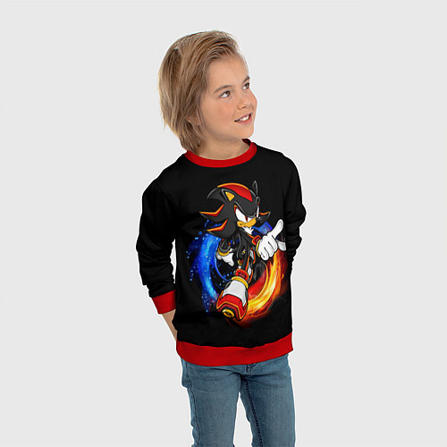 Детский свитшот ШЕДОУ / 3D-Красный – фото 3