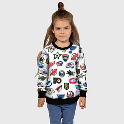 Свитшот детский Daewoo, цвет: 3D-черный — фото 2