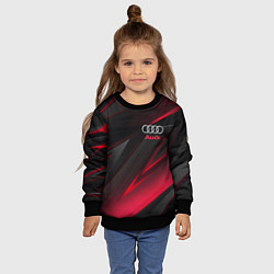 Свитшот детский AUDI, цвет: 3D-черный — фото 2