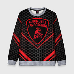 Свитшот детский Lamborghini, цвет: 3D-меланж