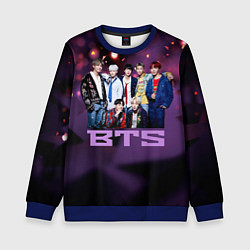 Свитшот детский BTS, цвет: 3D-синий