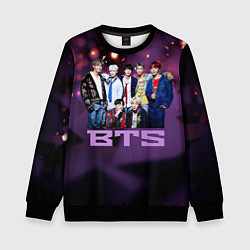 Свитшот детский BTS, цвет: 3D-черный
