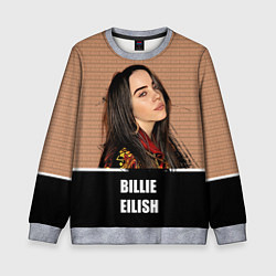 Свитшот детский Billie Eilish, цвет: 3D-меланж