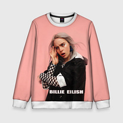 Свитшот детский Billie Eilish, цвет: 3D-белый