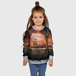 Свитшот детский Sabaton, цвет: 3D-меланж — фото 2