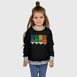 Свитшот детский South Park, цвет: 3D-меланж — фото 2