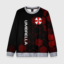 Свитшот детский UMBRELLA CORP, цвет: 3D-меланж