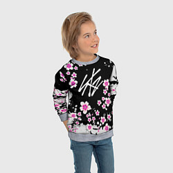 Свитшот детский Stray Kids, цвет: 3D-меланж — фото 2