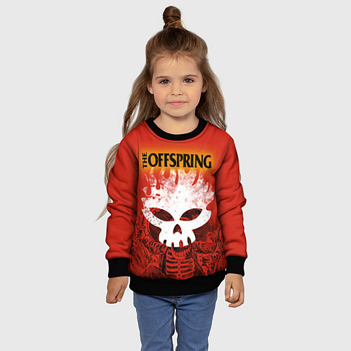 Детский свитшот The Offspring / 3D-Черный – фото 4