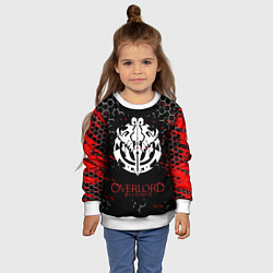 Свитшот детский OVERLORD, цвет: 3D-белый — фото 2