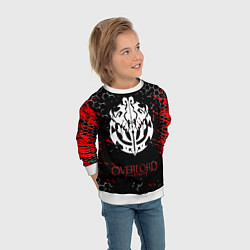 Свитшот детский OVERLORD, цвет: 3D-белый — фото 2