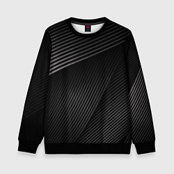 Свитшот детский МЕТАЛЛИЧЕСКИЕ ПОЛОСЫ, цвет: 3D-черный