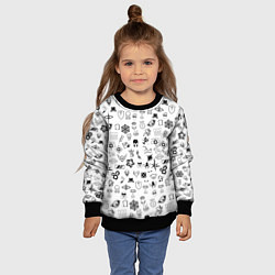 Свитшот детский RAINBOW SIX SIEGE, цвет: 3D-черный — фото 2