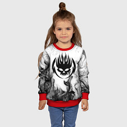 Свитшот детский THE OFFSPRING, цвет: 3D-красный — фото 2