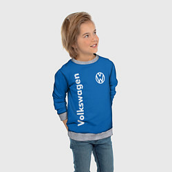 Свитшот детский Volkswagen, цвет: 3D-меланж — фото 2