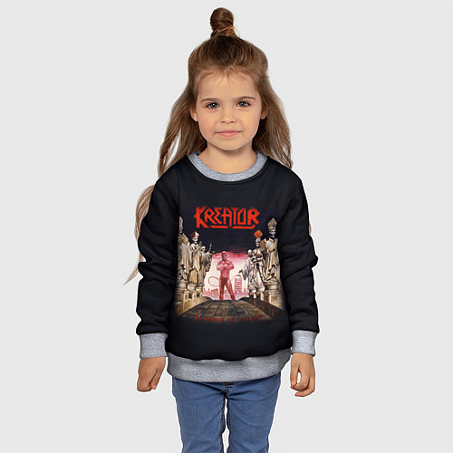 Детский свитшот Kreator 16 / 3D-Меланж – фото 4