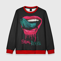 Свитшот детский Falling in Reverse, цвет: 3D-красный