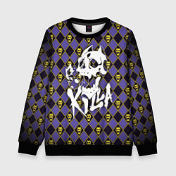 Свитшот детский KILLER QUEEN, цвет: 3D-черный