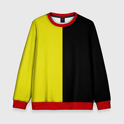 Свитшот детский BLACK YELLOW, цвет: 3D-красный