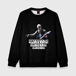 Свитшот детский Scorpions, цвет: 3D-черный