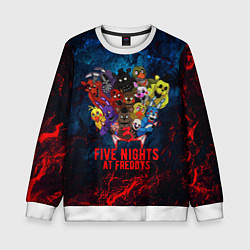 Свитшот детский Five Nights At Freddys, цвет: 3D-белый