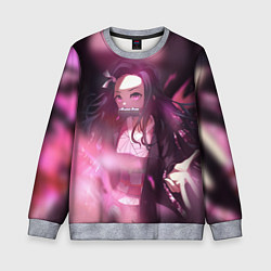 Свитшот детский NEZUKO, цвет: 3D-меланж