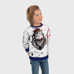 Свитшот детский УБИЙЦА ГОБЛИНОВ, цвет: 3D-синий — фото 2