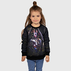 Свитшот детский Dead by Daylight, цвет: 3D-черный — фото 2