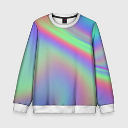 Свитшот детский Gradient vinyl, цвет: 3D-белый