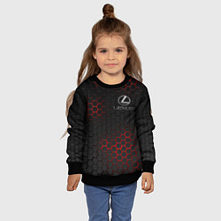 Свитшот детский LEXUS, цвет: 3D-черный — фото 2