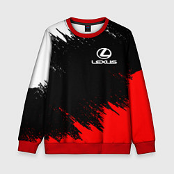 Свитшот детский LEXUS, цвет: 3D-красный