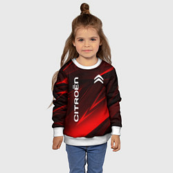 Свитшот детский CITROEN, цвет: 3D-белый — фото 2