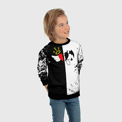 Свитшот детский Добро и зло, Payton Moormeier, цвет: 3D-черный — фото 2